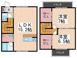 フォルツ－ナの物件間取画像